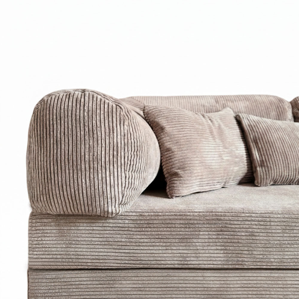 unempfindlicher Cordstoff bei Schlafsofa ROOMI