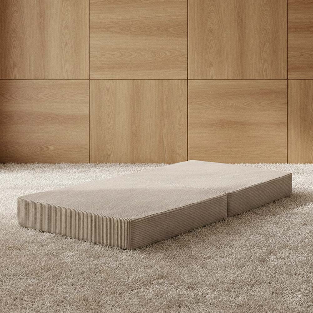 Premium Ecksessel LOUNGER,  100x100cm, Gästebett, Kaltschaumpolsterung