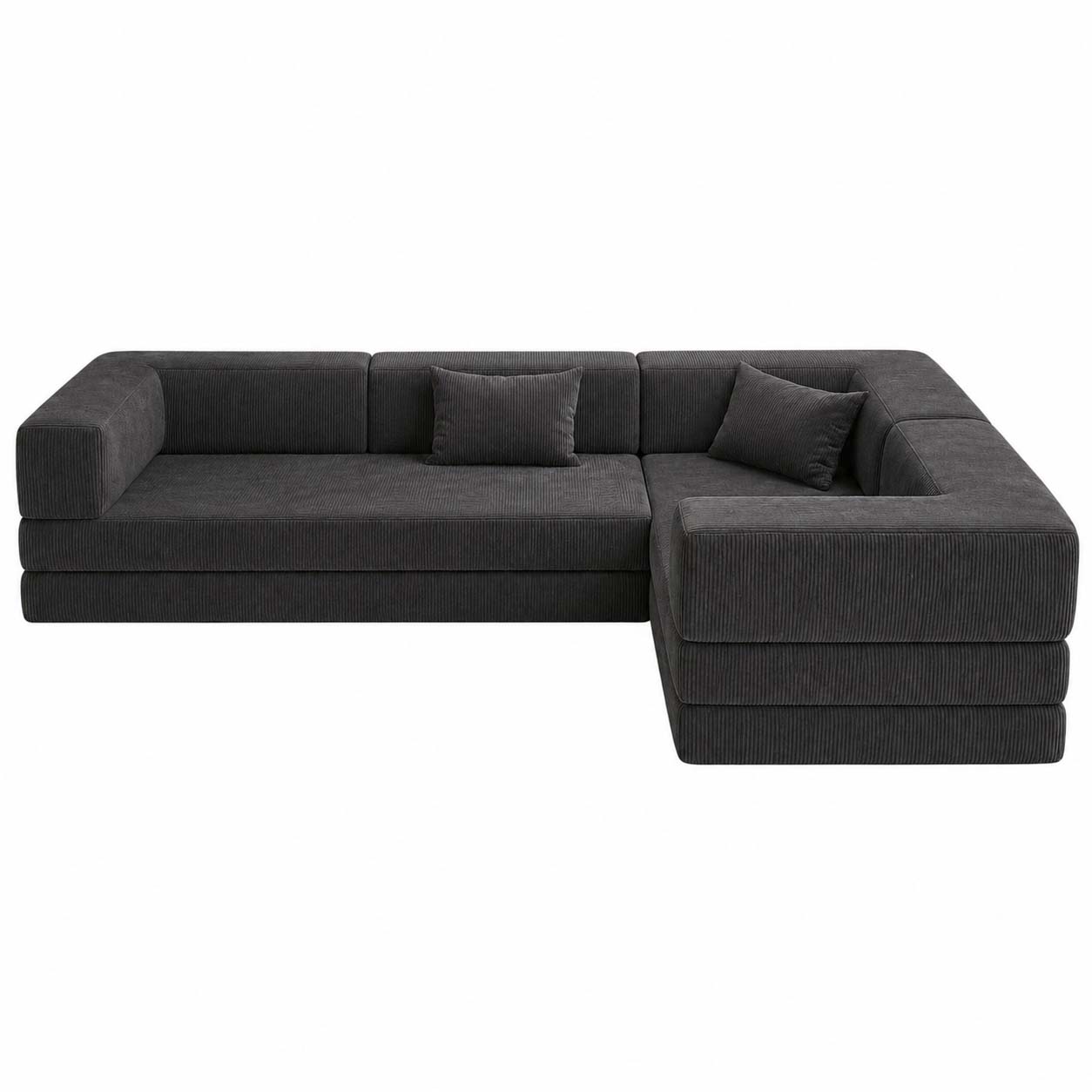 Ecksofa LOUNGER geschlossen, viele Größen, Kaltschaumpolsterung