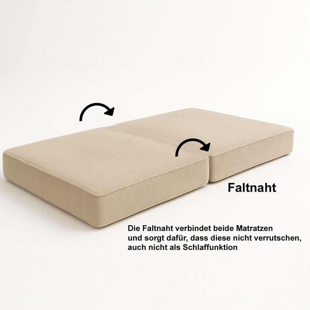 Gäste-Schlafsofa individuell zusammenstellbar nach Ihren Anfoerungen zentimetergenau