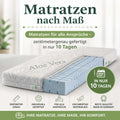Sofalux fertigt Ihre Wunschmatratze zentimetergenau in kurzer Zeit