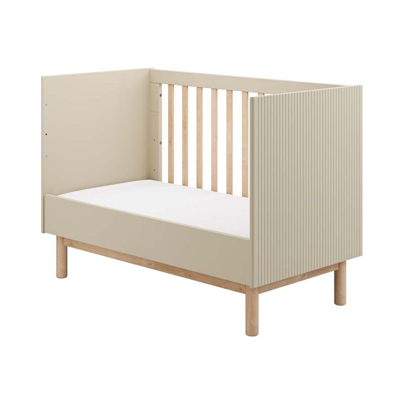 Babybett/Gitterbett SYDNEY – 140x70cm, umbaubar zum Juniorbett