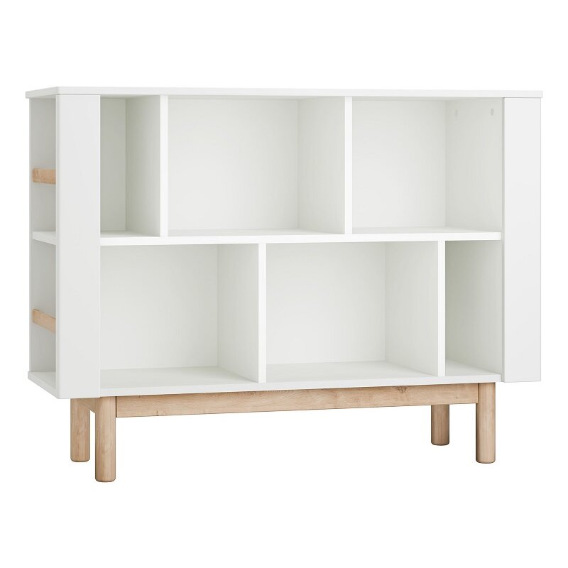 Bücherregal SYDNEY – 120cm, viele Fächer und Platz