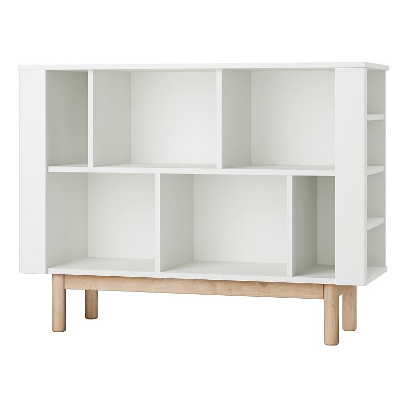 Bücherregal SYDNEY – 120cm, viele Fächer und Platz