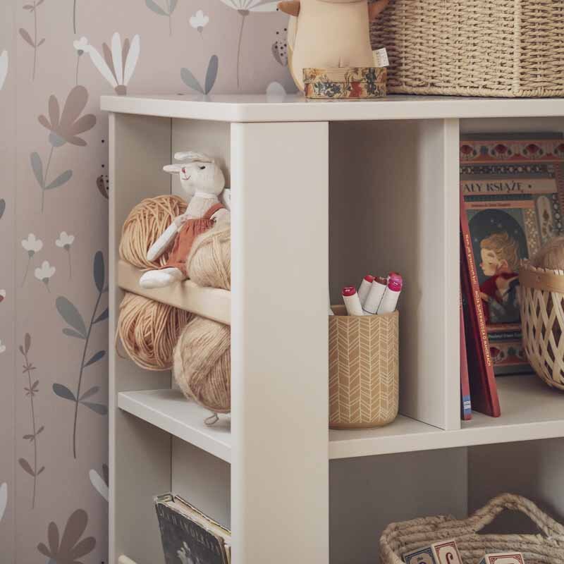 Bücherregal SYDNEY – 120cm, viele Fächer und Platz
