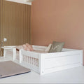 Bodenbett nach Montessori Regeln