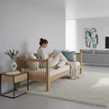 Bett 90x200cm 100% massive Eiche